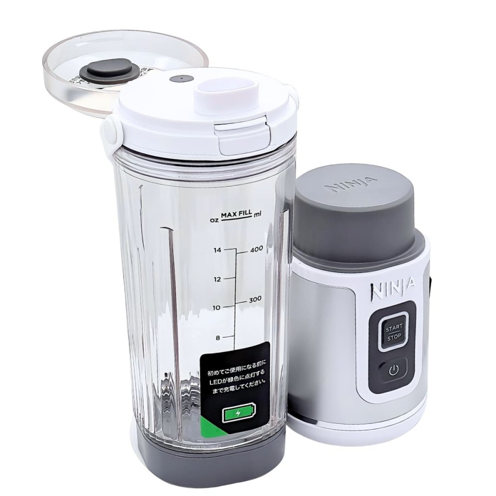 Ninja ( ニンジャ ) ブラストミキサー　コードレスミキサー　530ml　最大470ml (DC5V 0.5-3A)  USB Type-Cケーブル付属　モデル:BC155JTE, BC155J　コードレスミキサー