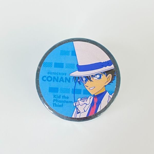 名探偵コナン 江戸川コナン&怪盗キッド 養生テープ  テープ YOJO マスキングテープ 文具 ブルー グッズ