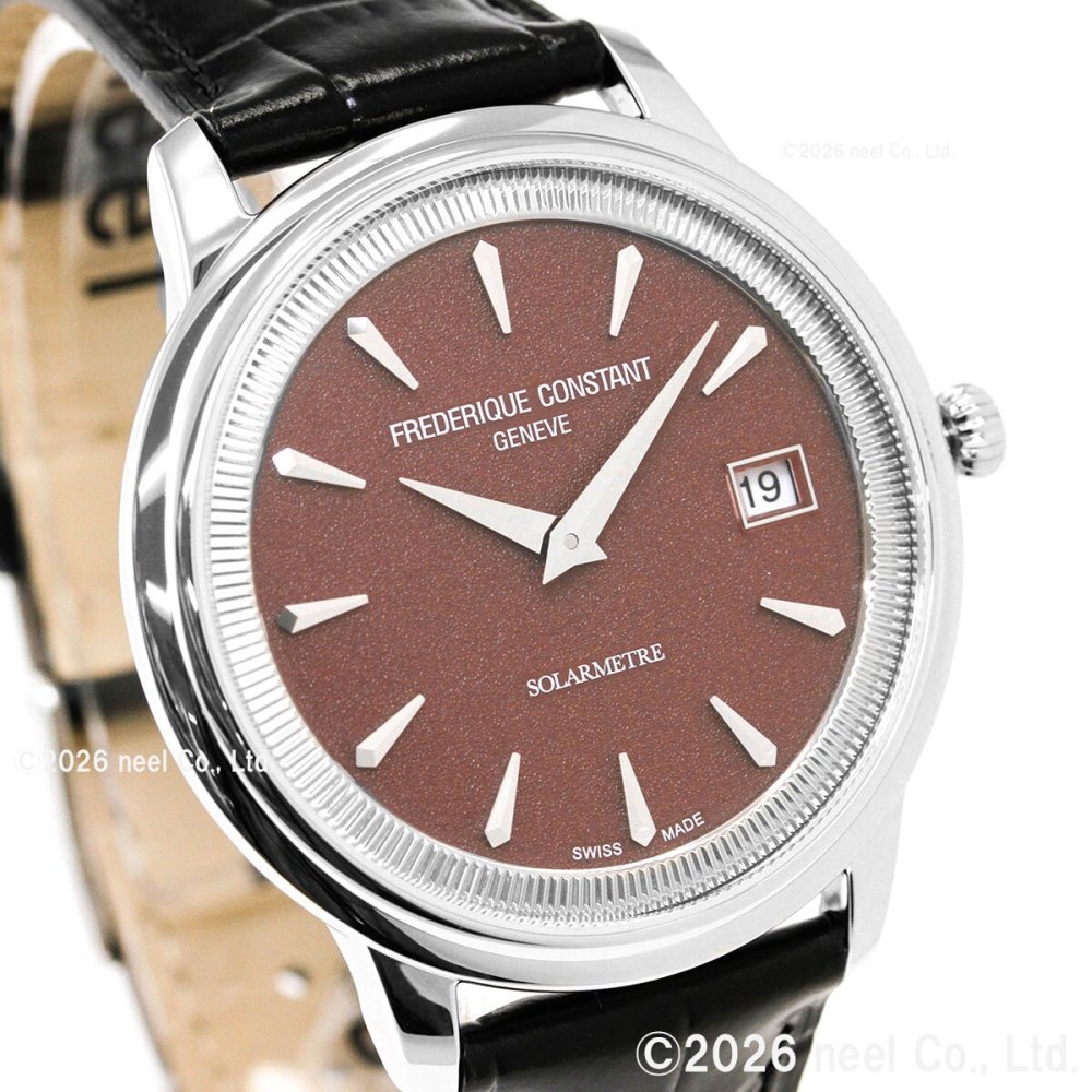 フレデリック・コンスタント FREDERIQUE CONSTANT クラシック モネータ ソーラーメーター FC-120BRG3S6 腕時計 メンズ