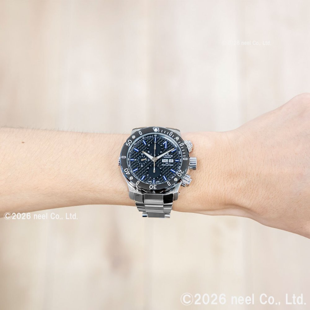エドックス EDOX クロノオフショア1 クロノグラフ オートマティック 腕時計 メンズ 自動巻き 01122-3M-NIBU6 CHRONOFFSHORE-1