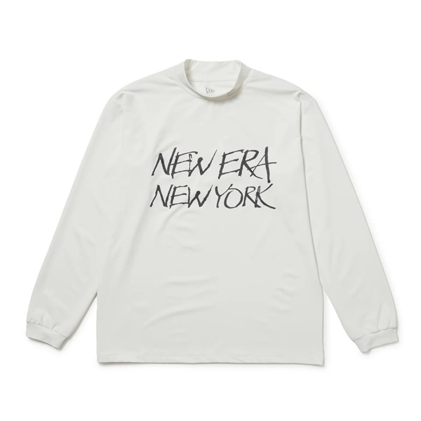 ニューエラ ゴルフ 長袖 モックネック ストレッチ ジャージーTシャツ ホワイト New Era Golf (15129474) 2026年秋冬モデル お誕生日祝い お祝い 記念品 お父さん 父の日 彼氏 男性 30代 40代 50代 60代 母の日 お母さん 還暦祝い 敬老の日 彼女 人気プレゼント プレゼント