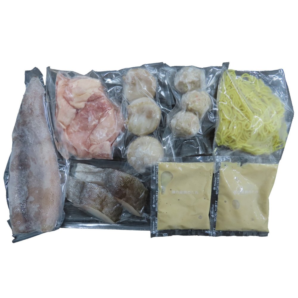 北海道 鶏白湯鍋 セット 冷凍生ラーメン1玉 たれ2袋付き 鍋セット 冷凍 白湯スープ 鍋料理 鶏白湯