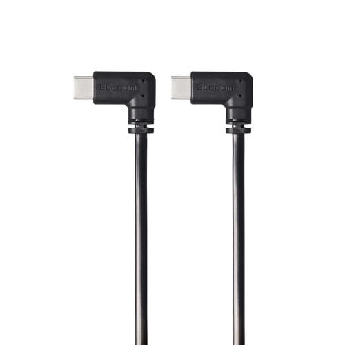エレコム MPA-CCLL01BK モバイルバッテリー用ケーブル USB Type-C 充電専用 60W スマホ・タブレット対応  ブラック