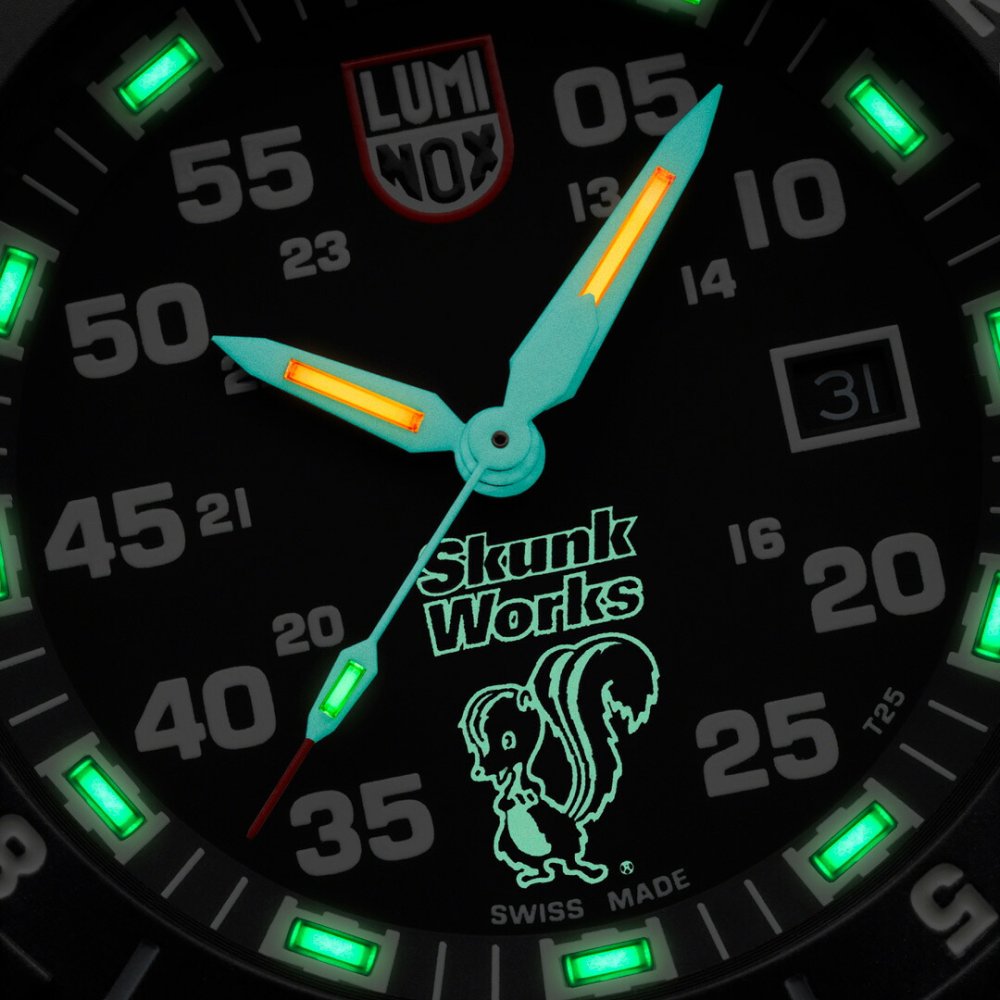 ルミノックス LUMINOX AIR SERIES F-117 NIGHTHAWK x SKUNK WORKS 6440 SERIES 腕時計 メンズ パイロットウォッチ 限定モデル 6442.HERITAGE
