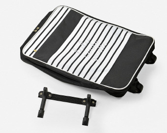 LuluCastagnette キャリーケース 折りたたみタイプ A/ブラック 15-5019-10 景品 記念品 粗品 ノベルティ 名入れ 御挨拶 ご挨拶