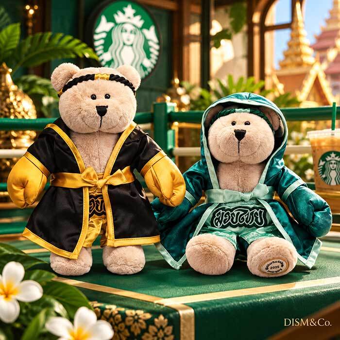 スターバックス ベアリスタ ぬいぐるみ タイ限定 海外限定 正規品 スタバ ベア くま 人形 インテリア コレクション プレゼント 贈り物 記念日 誕生日
