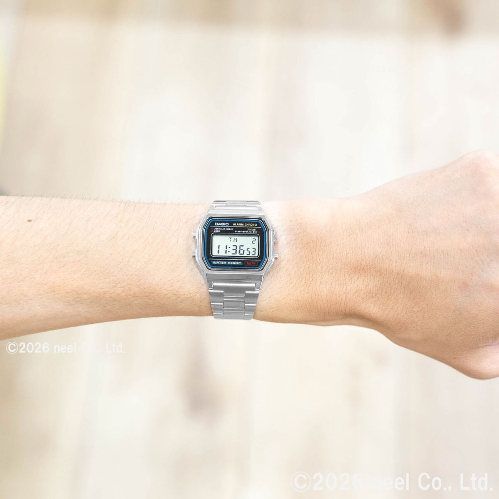 カシオ コレクション CASIO Collection STANDARD デジタル 腕時計 A158WA-1JH スタンダード