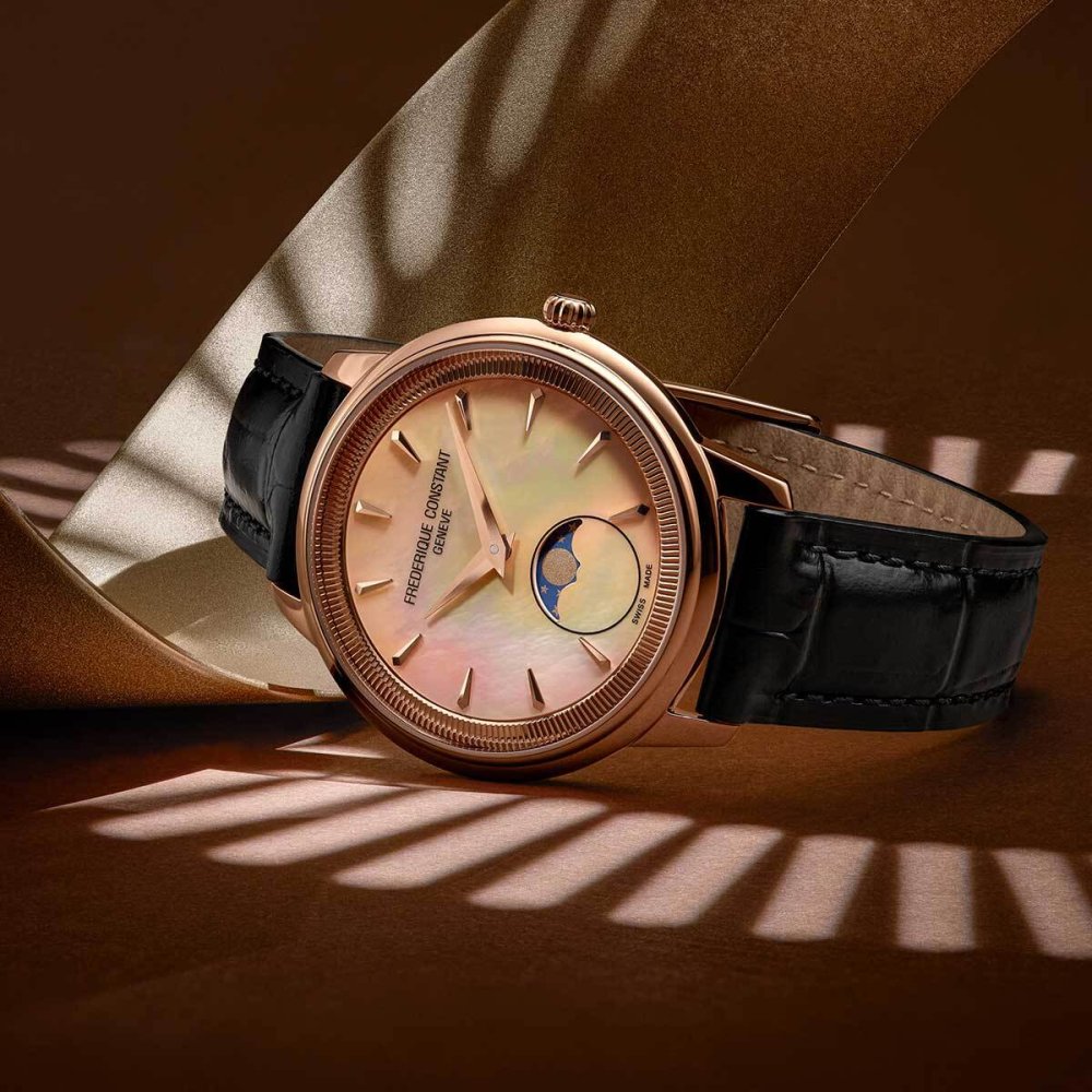 フレデリック・コンスタント FREDERIQUE CONSTANT クラシック モネータ ムーンフェイズ FC-206MPSAL2S4 腕時計 レディース【2026 新作】