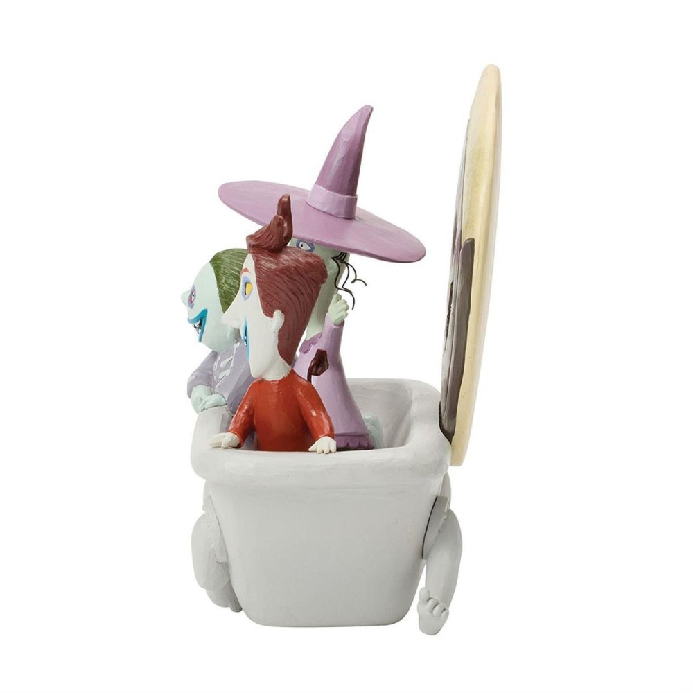ロック＆ショック＆バレル イン タブ 15cm ナイトメア ビフォア クリスマス ハロウィン | ディズニー トラディションズ ジムショア グッズ フィギュア 人形 置物 彫刻 Jim Shore 正規輸入品