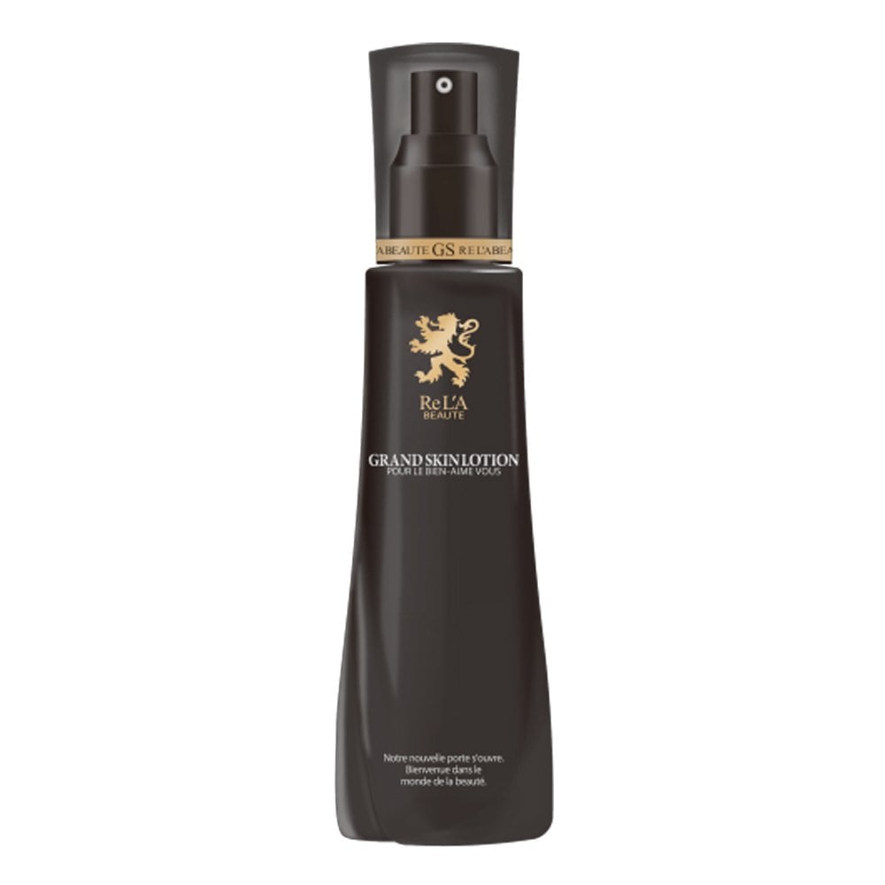 Re LABEAUTE グランスキン ローション 120ml 化粧水　「不死の花幹細胞発酵液」配合　つややかなハリと透明感あふれる素顔へ
