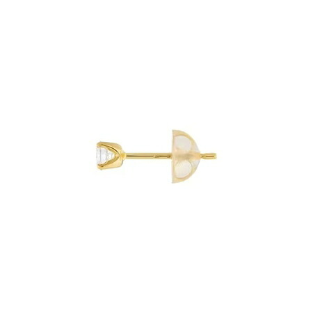 【無料ラッピング】  ヨンドシー 4℃ K18イエローゴールド ピアス 一粒 ダイヤモンド ブランド 正規品 新品 ギフト プレゼント 人気 おすすめ 誕生日 記念日 クリスマス 送料無料