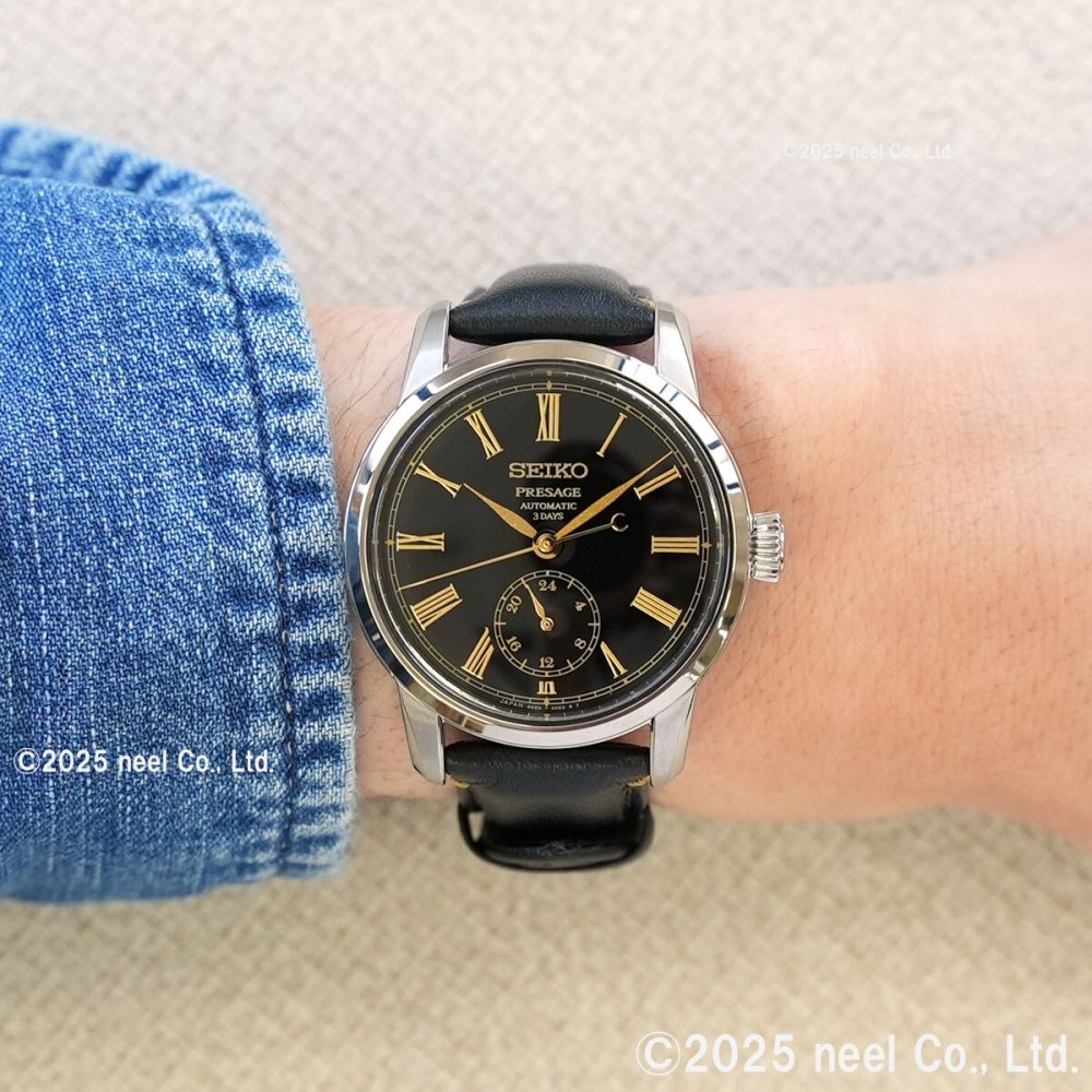 セイコー プレザージュ SEIKO PRESAGE 自動巻き 漆ダイヤル コアショップ専用 流通限定 腕時計 メンズ SART011 Craftsmanship【2025 新作】