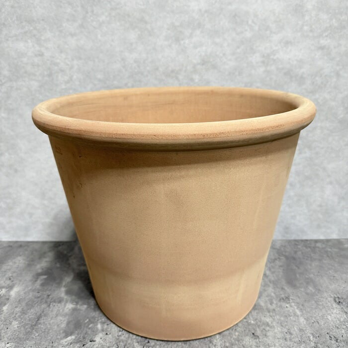 イタリア製 テラコッタ植木鉢 陶器製 おしゃれ 大型 シリンドロ アリーナ XL 15号 φ44×H35.5cm 素焼き 北欧 かわいい 鉢カバー 屋外向け 観葉植物用 サボテン 特大 ガーデニング ベランダ 玄関 丸型 インテリア プランター 深型