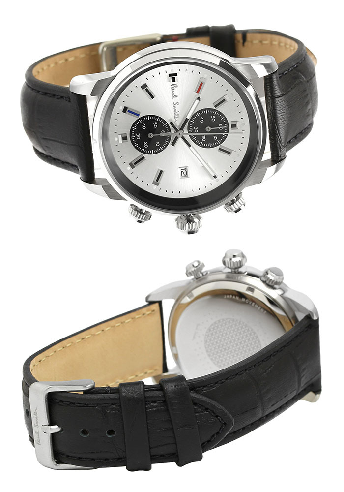 Paul Smith ポールスミス 腕時計 ウォッチ クオーツ メンズ メンズ クロノグラフ スモールセコンド ジャパンムーヴメント p10031 p10032