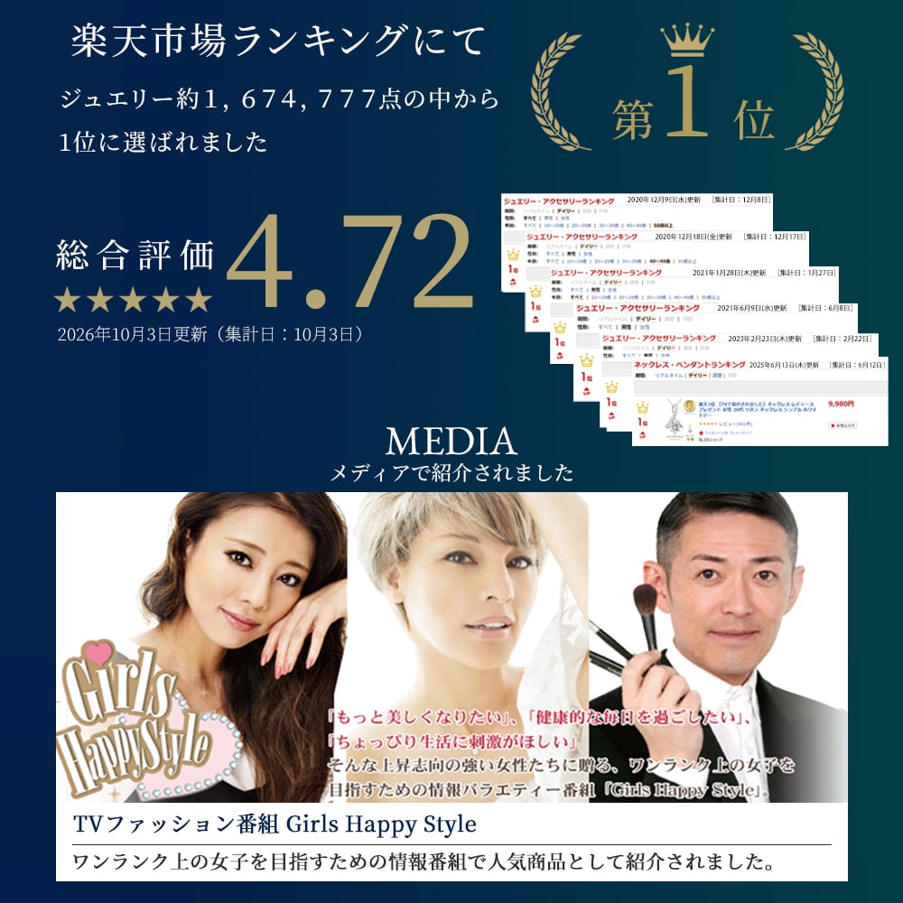 【TVで紹介】馬蹄 ネックレス K18 18金 プラチナ 仕上 レディース 金属アレルギー 対応 シンプル 50代 大人 20代 カジュアル ブランド リズ ホースシュー 結婚記念日 女性 妻 母の日 誕生日 プレゼント 女友達 ギフト 30代 40代