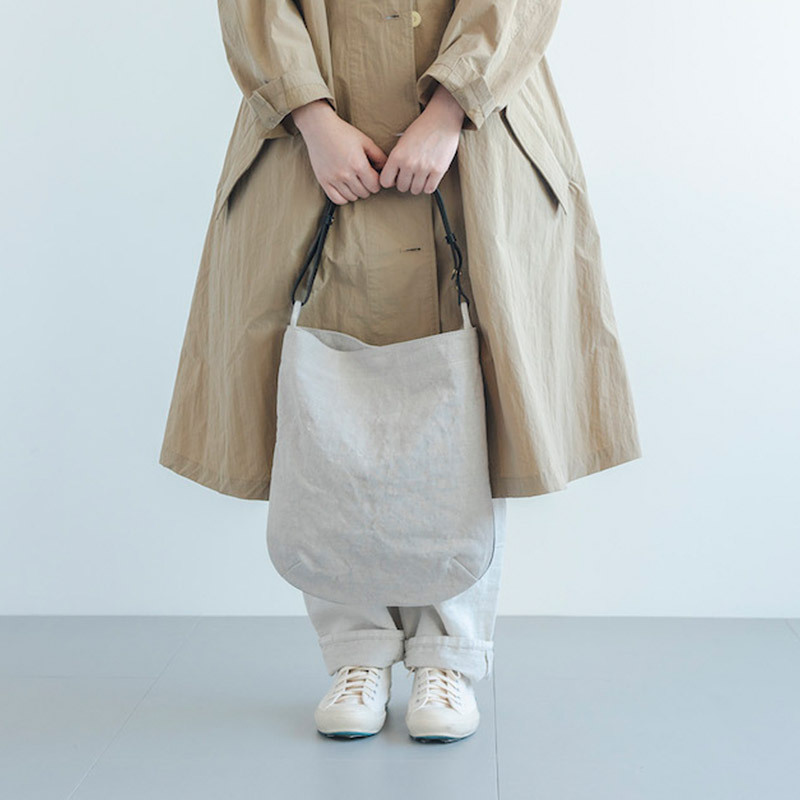 CLASKA DO クラスカ ドー Sac de rectangle 【toile】 renew NR-03926 バッグショルダー/斜めがけ/おしゃれ/かわいい/麻/レザー/使いやすい/カジュアル/ワッシャー加工/