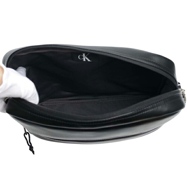 カルバンクライン CALVIN KLEIN BOLD LOGO WEBBING LAPTOP FLIGHT ショルダーバッグ lv04d3442g-ub1 メンズ BLACK