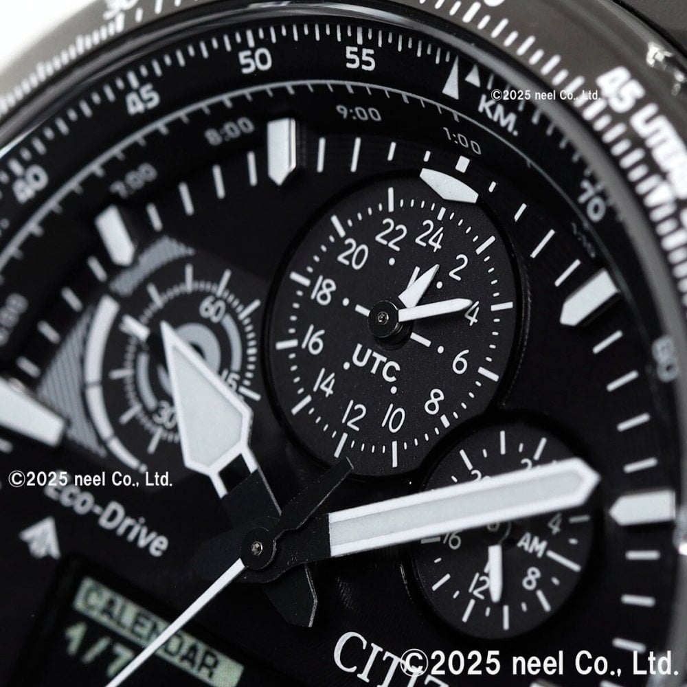 シチズン プロマスター スカイ エコドライブ 腕時計 メンズ JV2005-58E ソーラー クロノグラフ アナデジ CITIZEN PROMASTER SKY【2025 新作】