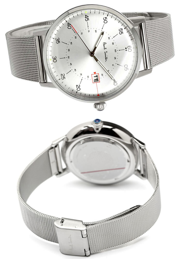 ポールスミス Paul Smith 腕時計 メンズ 革ベルト 41mm レザー ステンレス クラシック ブランド 人気 ウォッチ ギフト プレゼント ゲージ GAUGE P10071 P10072 P10073 P10074 P10075 P10079