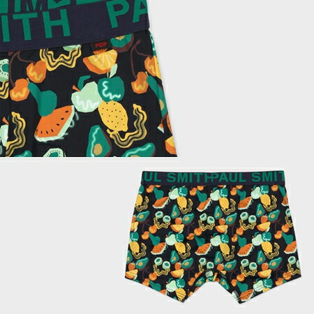 【無料ラッピング】 ポールスミス Paul Smith ボクサーパンツ Fruits ボクサー 正規品 新品 ギフト プレゼント 人気 おすすめ 誕生日 記念日 クリスマス  送料無料 psm522819