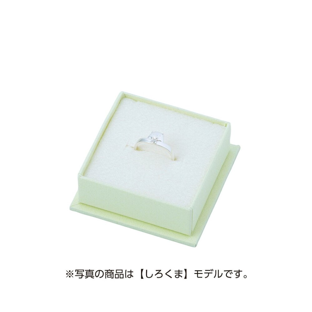 【ラッピング無料】 すみっコぐらし しろくま ひょっこりウェーブリング  シルバーリング すみっコぐらし コラボ レディース リング THE KISS 公式ショップ カップル 人気 ジュエリーブランド キャラクターリング THEKISS F-SMGR705SVSI アニバーサリー