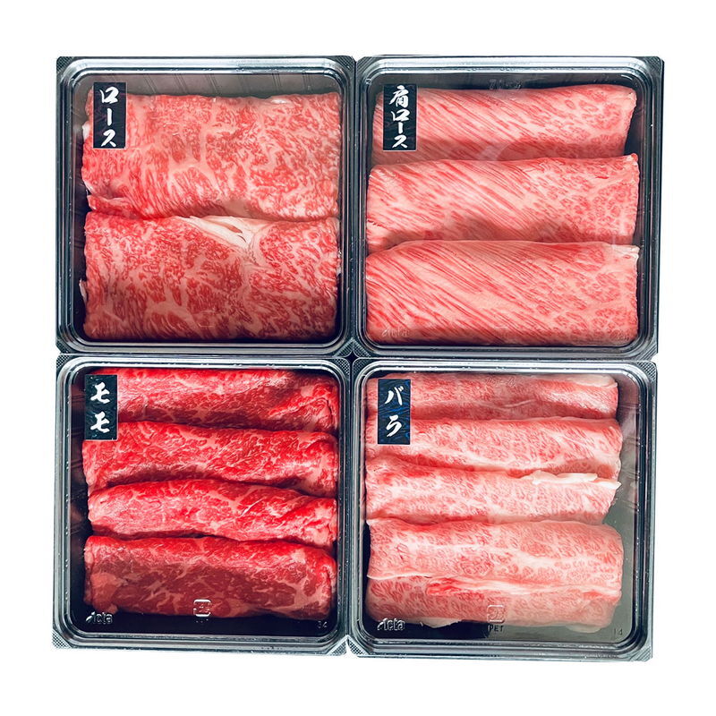 蔵王牛すき焼・しゃぶしゃぶ一頭盛り (6528-100) [お中元][お歳暮] ※送料無料(北海道・沖縄・離島への配送不可)