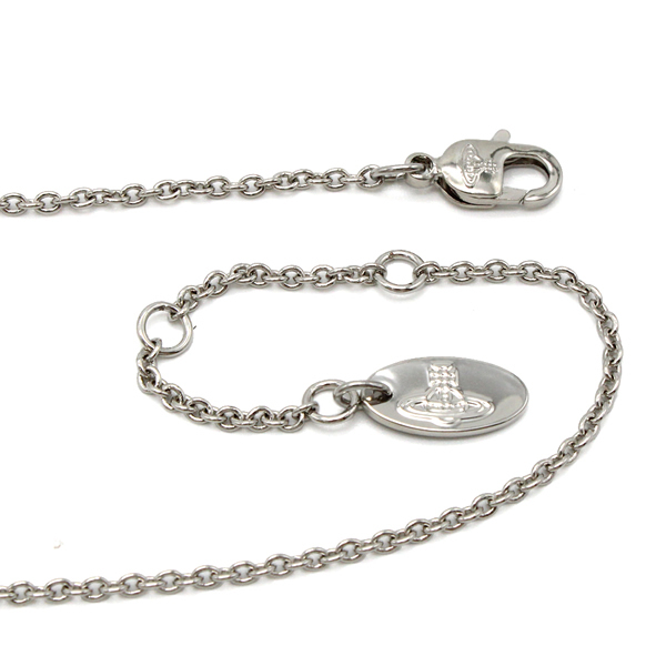 ヴィヴィアンウエストウッド VIVIENNE WESTWOOD ネックレス 630203E2-02P476 CASSIE BAS RELIEF PENDANT ペンダント プラチナム シルバー