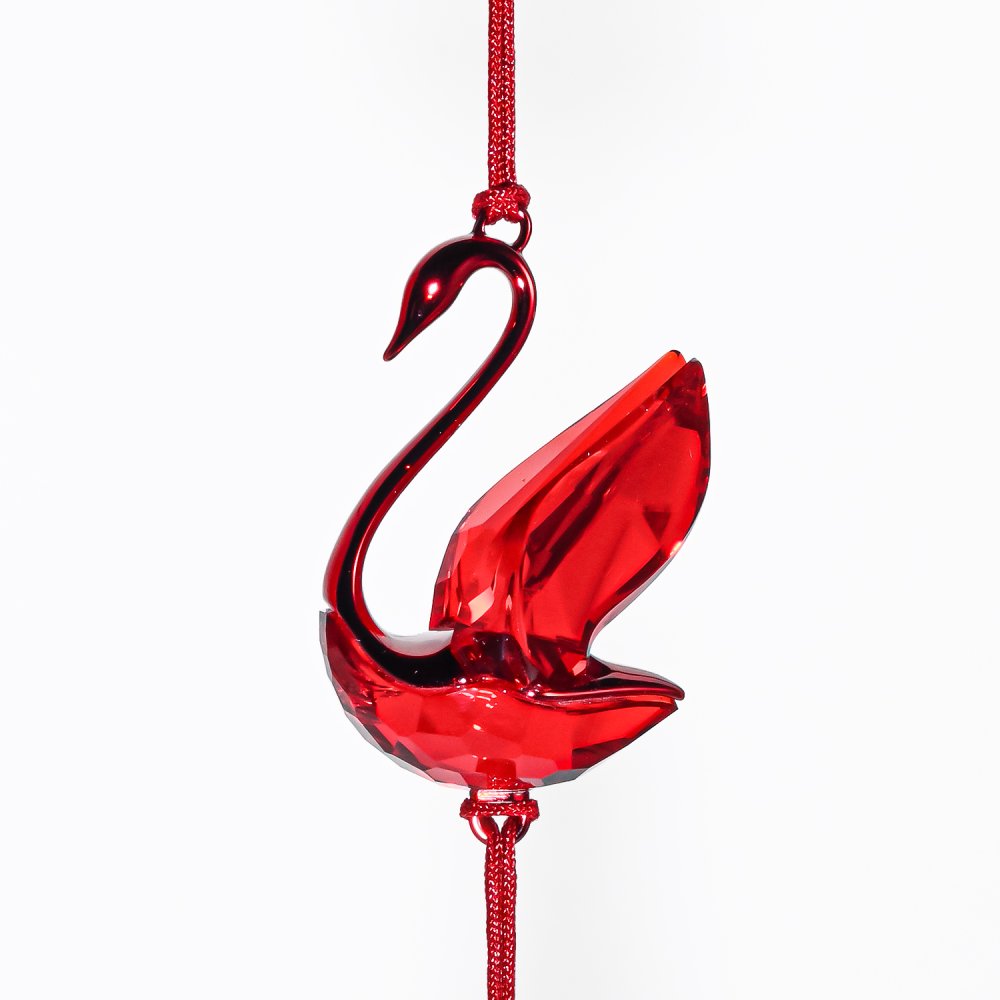 スワロフスキー SWAROVSKI オーナメント Asian Symbols スワン レッド 5619228 インテリア雑貨 置物 オブジェ 送別会 誕生日 お中元 結婚祝い 結婚式 高級 父の日 母の日【スペシャルラッピング660円(別売り)】 即日発送 成人祝い ホワイトデー