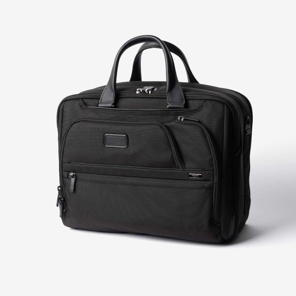 トゥミ TUMI ALPHA アルファ MEDIUM 15 EXP BRIEFCASE ミディアム 15インチ エクスパンダブル ブリーフケース 02603141D4 158971 ビジネスバッグ 通勤 メンズ バッグ ブラック