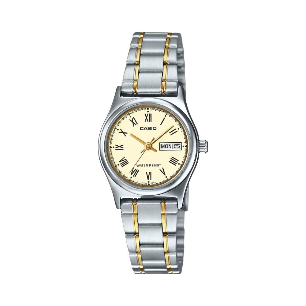 箱なし カシオ 腕時計 レディース シャンパン ゴールド シルバー ローマ数字 CASIO 海外モデル アナログ 曜日 日付 カレンダー メタル ステンレス おしゃれ プレゼント ギフト 成人 卒業 入学