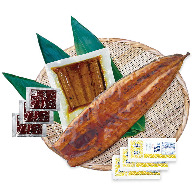 プレーリードッグ ファーム 特大 鹿児島県産うなぎ蒲焼セット(永谷園お吸い物付) (PFU-018A) [お中元][お歳暮] ※送料無料(北海道・沖縄・離島への配送不可)