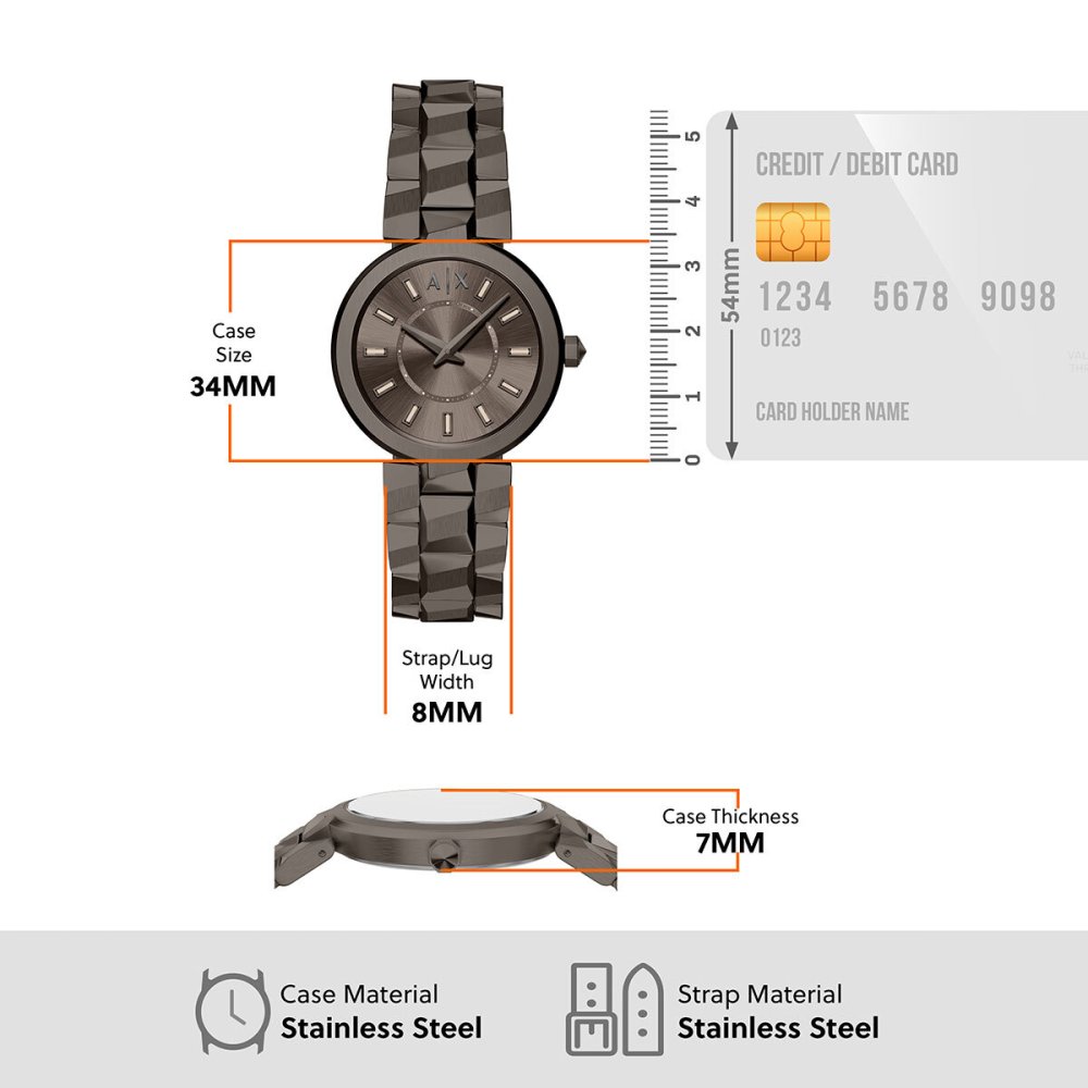 A|X アルマーニ エクスチェンジ ARMANI EXCHANGE 腕時計 レディース ステンレス AUDORA AX4410 【2026 新作】