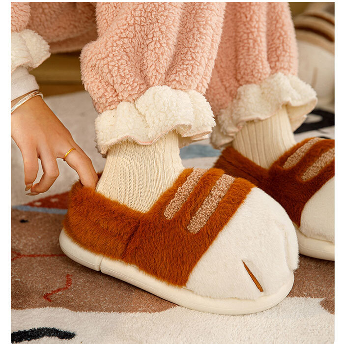 ルームシューズ もこもこ 通販 かわいい スリッパ 猫 室内スリッパ 室内履き ルームスリッパ 暖かい あたたかい ねこ 猫の爪 滑り止め 柔らか ふんわり 保温 防寒 前詰まり 猫スリッパ ふわふわ 秋 冬 可愛い レディース メンズ 新生活 来客用