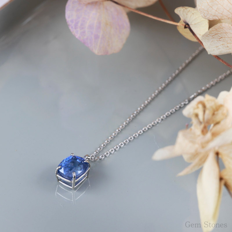 【完売致しました。】  非加熱 ブルーサファイア 1.61ct ネックレス ペンダント プラチナ Pt900 サファイアネックレス プラチナネックレス レディース 一粒ネックレス 9月 誕生石 サファイア ブルー プレゼント Drops