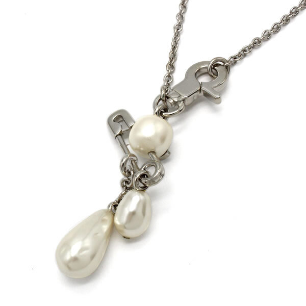 ヴィヴィアンウエストウッド VIVIENNE WESTWOOD ネックレス 63010135-02P103-IM CLAUDE SMALL NECKLACE プラチナム シルバー