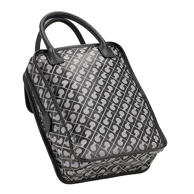ゲラルディーニ ショルダーバッグ レディース ブランド GHERARDINI Italy GHB0102 GRANI グレー/ブラック