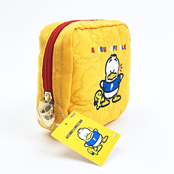 サンリオ あひるのペックル キルティングポーチ レトロ サンリオキャラクターズ5 Sanrio