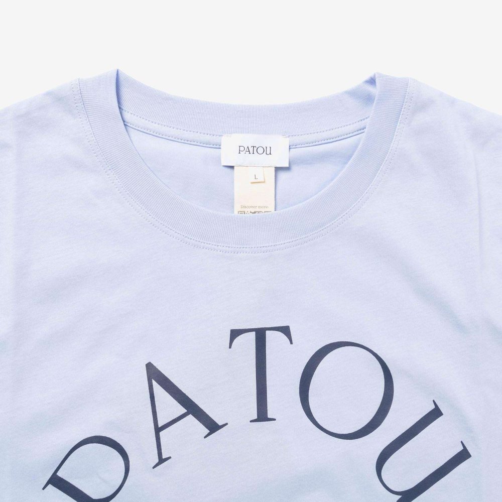 パトゥ PATOU JP TSHIRT オーガニックコットン ロゴ モノグラム Tシャツ JE1369999 半袖 レディース トップス