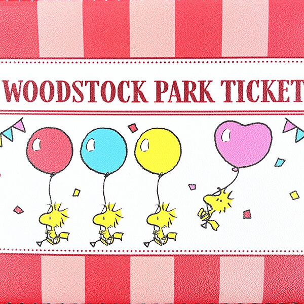 スヌーピー ウッドストック コイン＆パスケース 遊園地 定期入れ SNOOPY