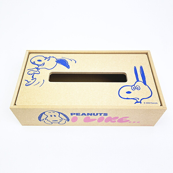 スヌーピー ティッシュケース (アイライク) 日本製 SNOOPY