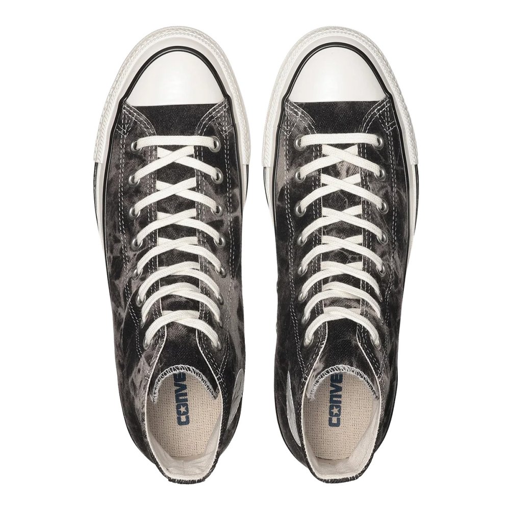 コンバース CONVERSE スニーカー メンズ レディース ハイカット オールスター エイジド ブリーチデニム HI  スモーキーグレイ/ブラック ALL STAR AGED