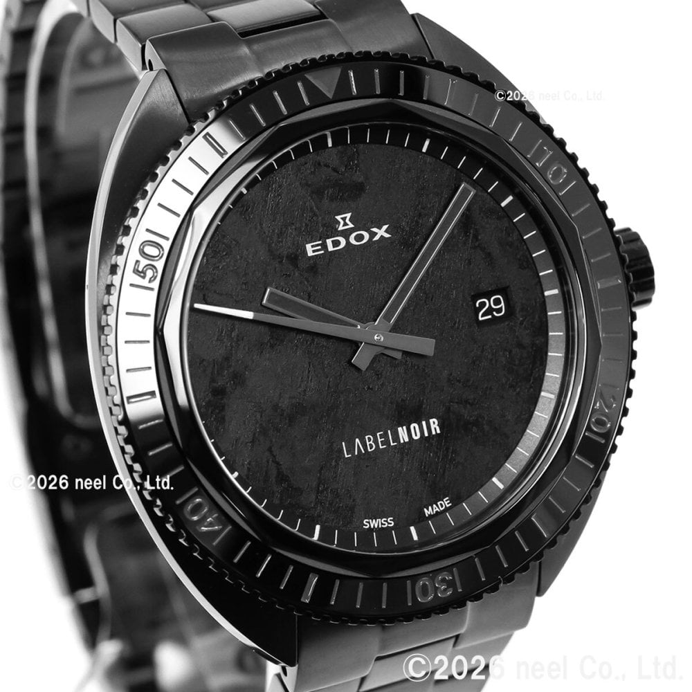エドックス EDOX ハイドロサブ クロノメーター オートマティック ラベルノワール リミテッド エディション 腕時計 メンズ 自動巻き 世界限定140本 80128-37NLNM-NLN HYDRO-SUB