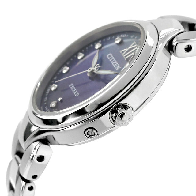 シチズン エクシード DEAR Collection Limited Pair Model 腕時計 ブランド レディース チタン 数量限定 ダイヤモンド 電波ソーラー CITIZEN EXCEED ES9510-65L