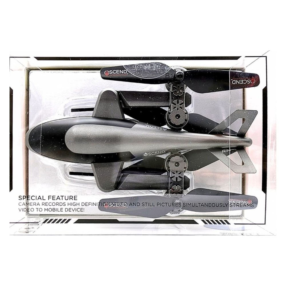 Ascend Aeronautics HDビデオドローン AR-800 折りたたみ式　1080P　モーションコントロール　景色の撮影　屋外撮影　スマホ映像　安定飛行　玩具　対象年齢14歳以上　初心者から