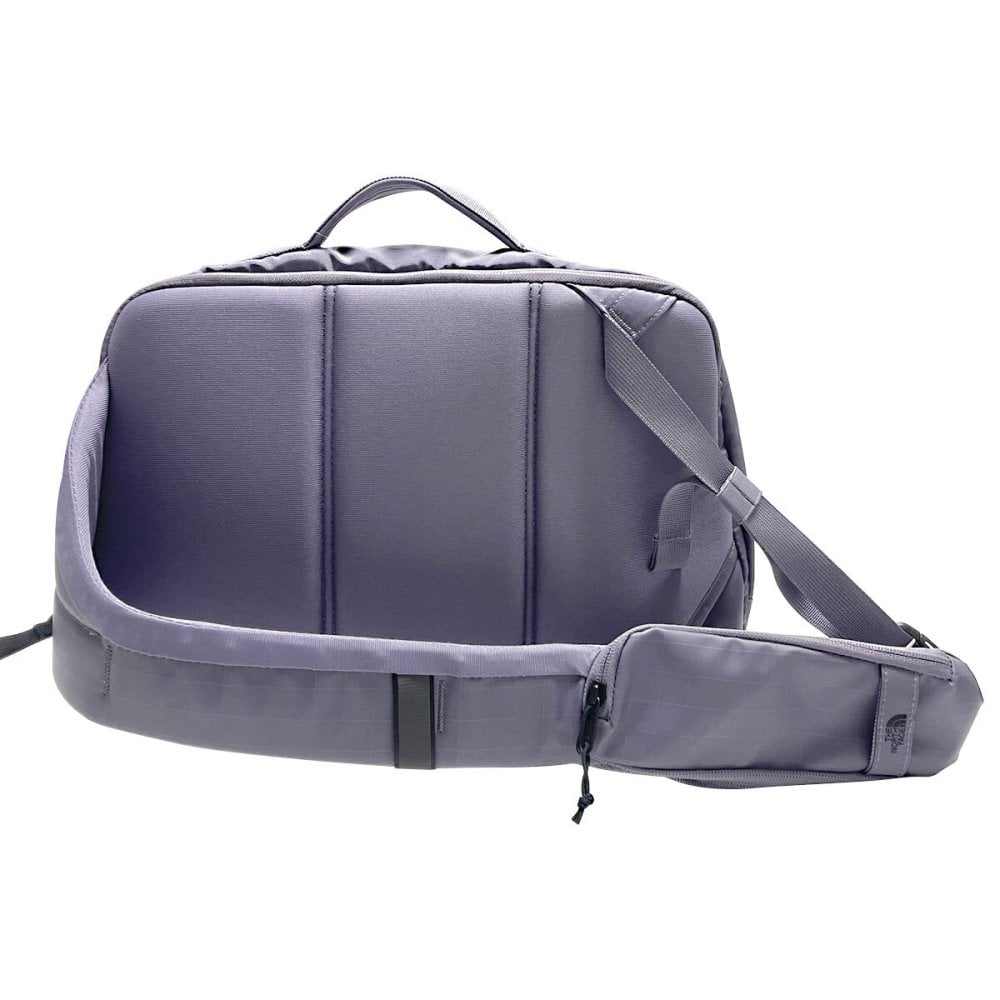 ノースフェイス THE NORTH FACE バッグ ボディバッグ スリングバッグ 斜めがけバッグ BASE CAMP VOYAGER SLING NF0A81BN LK3 メンズ レディース ユニセックス LUNRSLAT/TNFBLK パープル系+ブラック