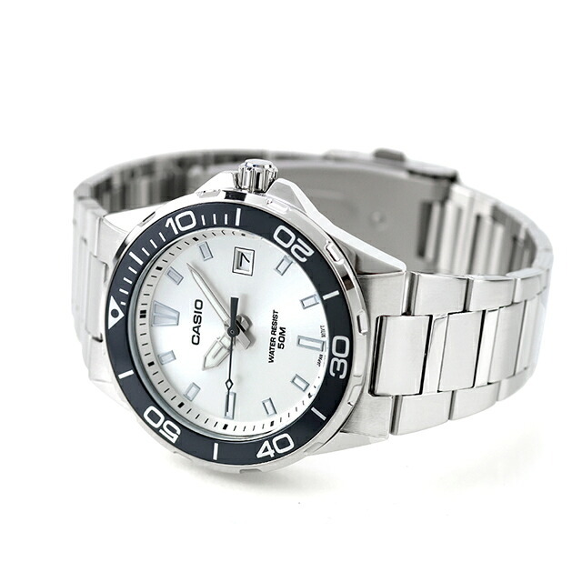 カシオ チープカシオ CASIO スタンダード クォーツ 電池式 MTD-145D-7AV 海外モデル メンズ チプカシ 腕時計 ブランド アナログ シルバー