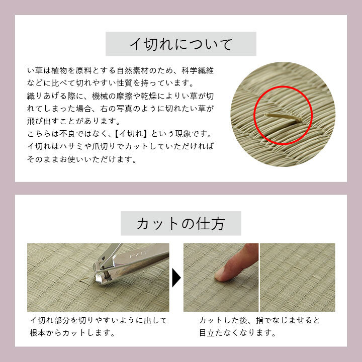 クッション 円座 楕円形 い草 チェック柄 調湿 空気清浄 お手入れ簡単 約45×35×4cm
