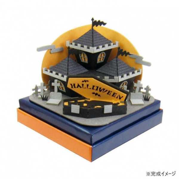 みにちゅあーとキット Mini ハロウィン お城 ペーパークラフト ジオラマ 模型 組立キット 工作 ホビー 趣味 組み立て式 パーツ 模型 建物 ミニチュア 飾り 雑貨 おもちゃ 12歳以上