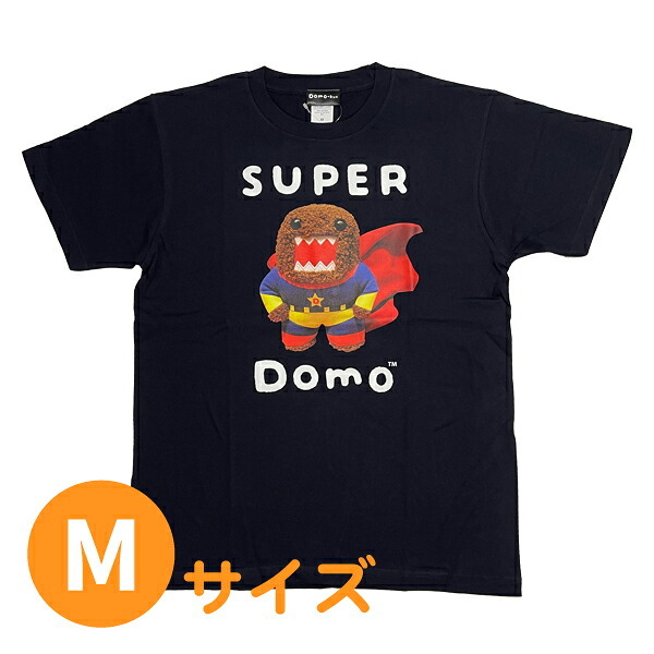 どーもくん SUPER Domo Tシャツ(M) ネイビー アパレル NHK