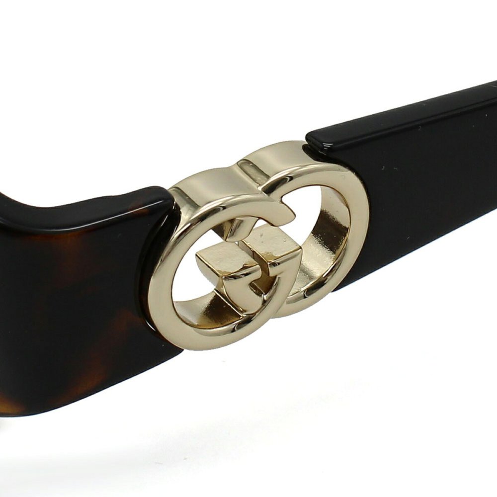 グッチ GUCCI サングラス グローバルフィット アイウェア UVカット オーバル キャットアイ GG1660S-002 メンズ レディース ユニセックス ハバナ+ブラウン 国内正規品